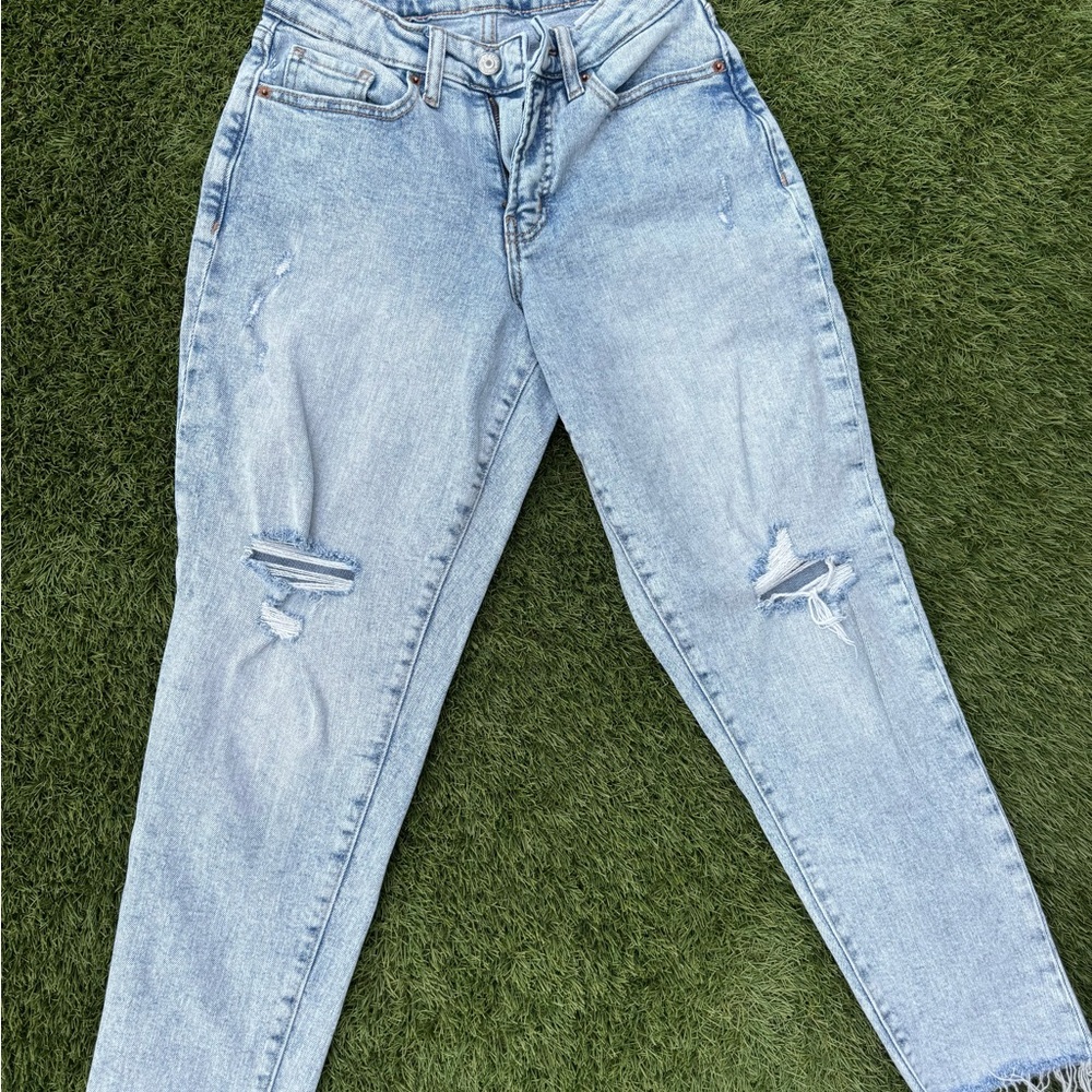 Old Navy Light Blue Boyfriend Jeans